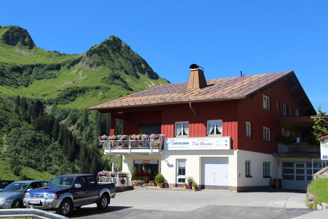 Appartements Garni Drei Wannen Damuels Dış mekan fotoğraf